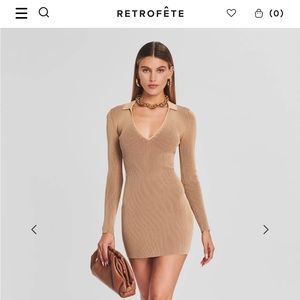 Retrofete Rib dress